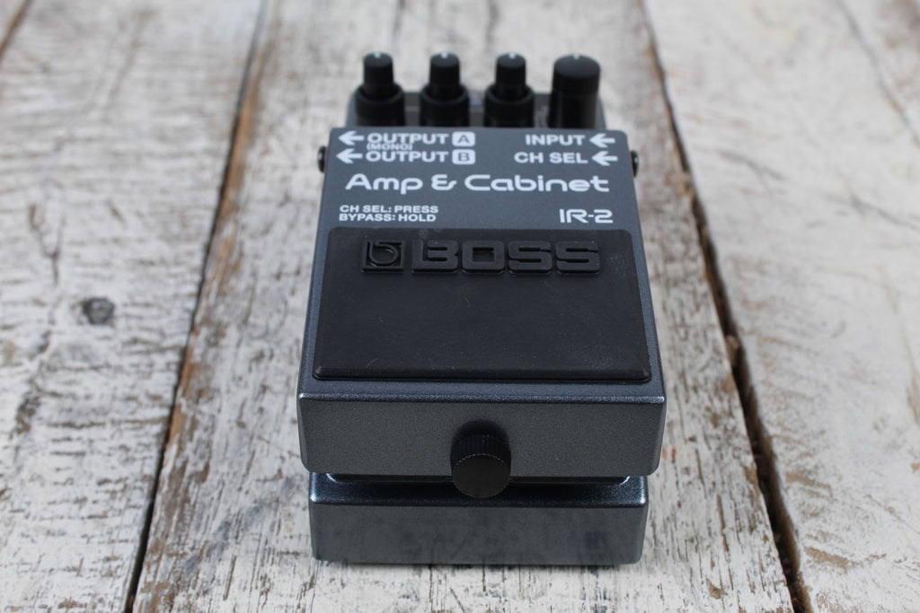 Boss IR-2 Amp & IR Cabinet Pedal Amplifier Simulator Guitar Effects Pedal