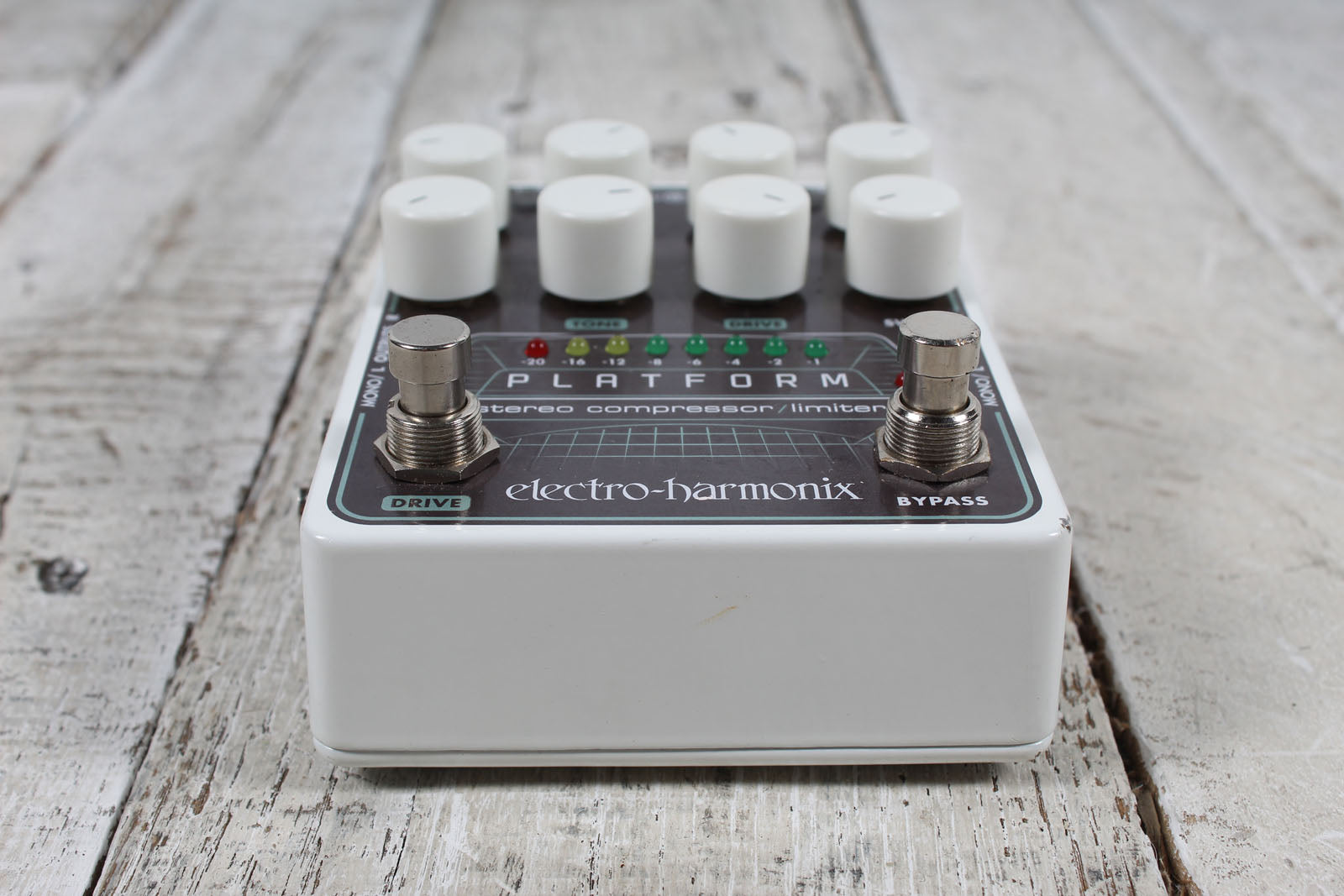 Electro Harmonix Platform Stereo Compressor/Limiter Guitar Effects Pedal