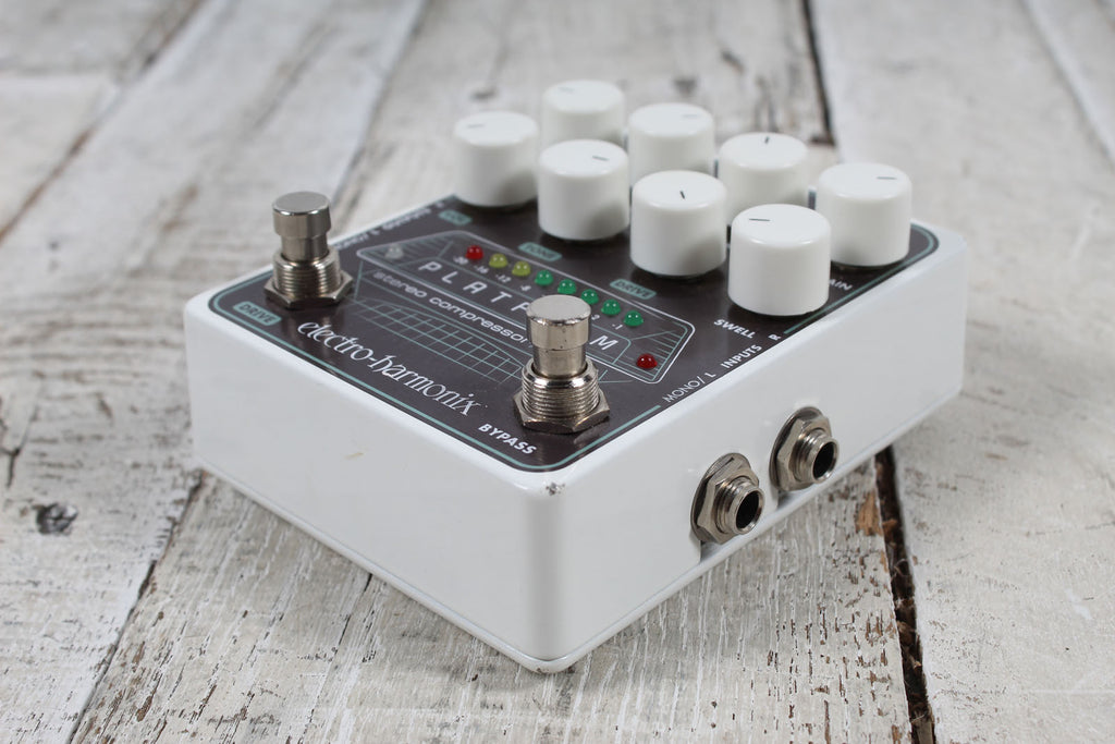 Electro Harmonix Platform Stereo Compressor/Limiter Guitar Effects Pedal