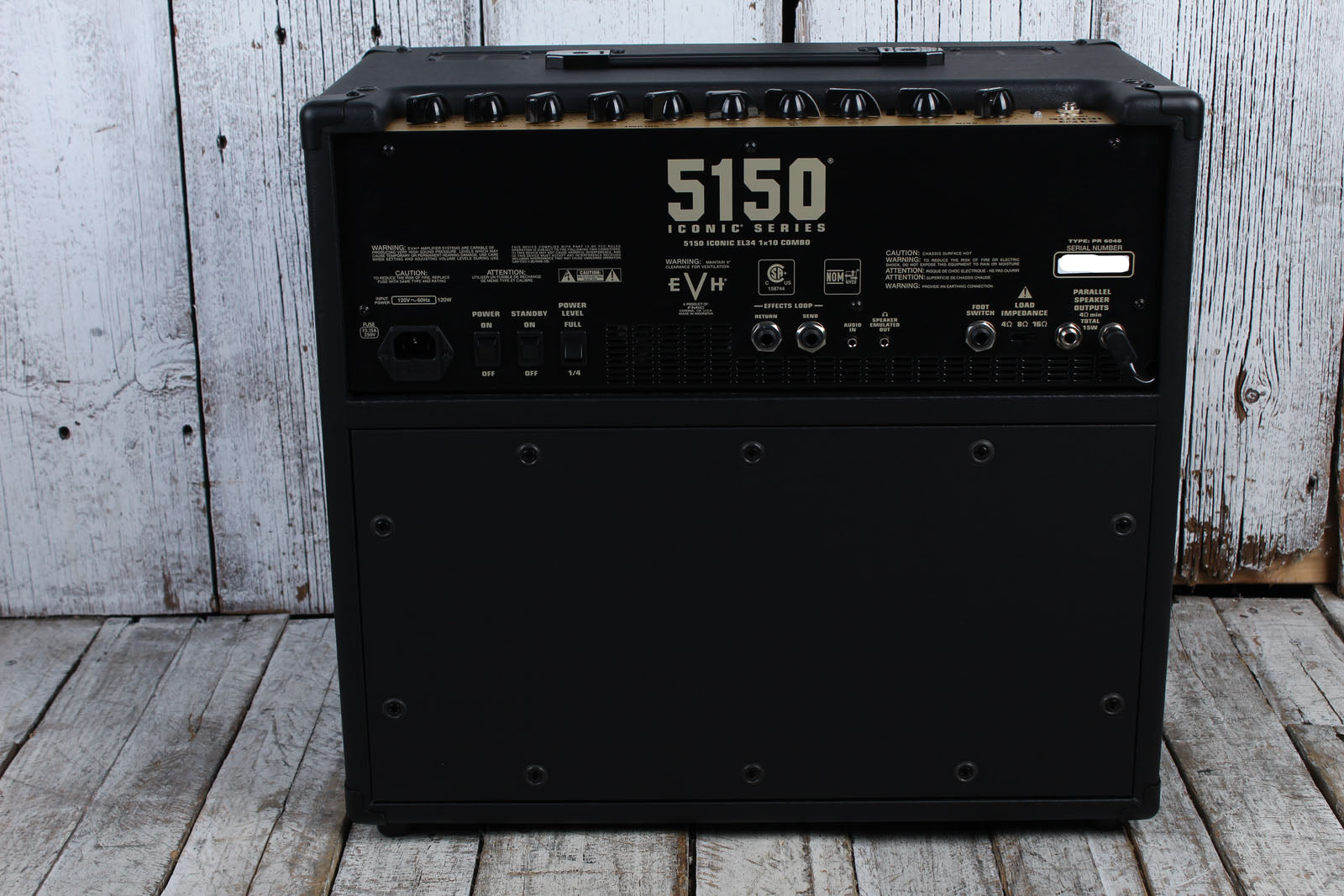 EVH 5150 Iconic Series 15W EL34 Electric Guitar Amplifier 1 X 10 Tube Combo