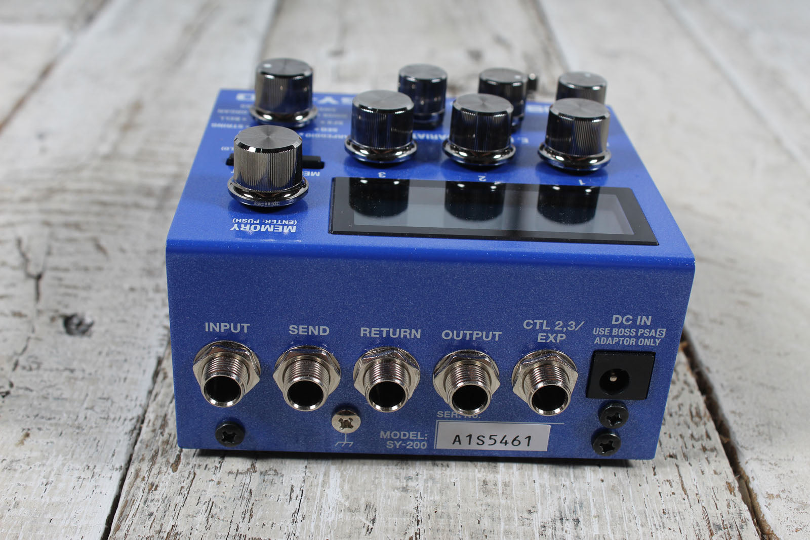 Boss SY-200 Guitar Synthesizer Pedal Electric Guitar & Bass Synth Effects Pedal