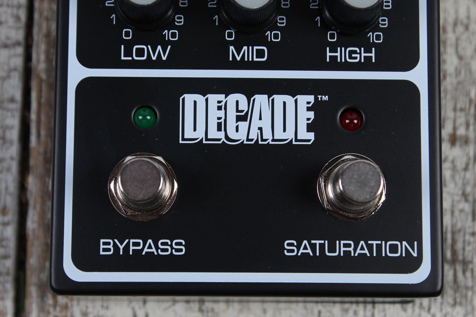 Peavey Decade Preamp Pedal Electric Guitar Preamp Effects Pedal