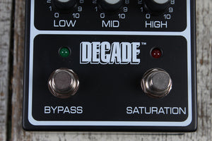 Peavey Decade Preamp Pedal Electric Guitar Preamp Effects Pedal