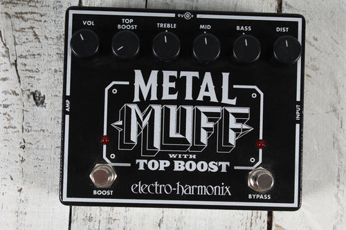 Electro Harmonix Metal Muff Distortion Pedal Electric Guitar Effects Pedal