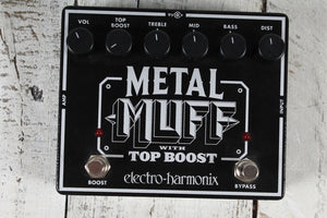 Electro Harmonix Metal Muff Distortion Pedal Electric Guitar Effects Pedal