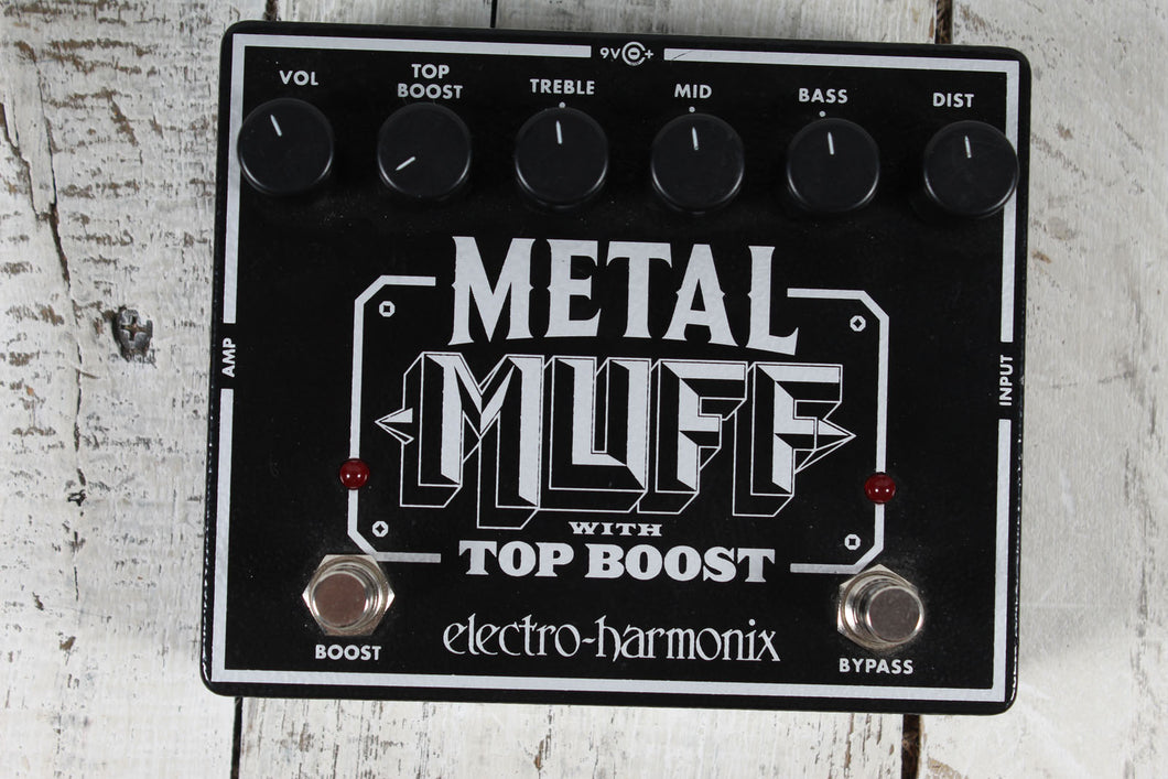 Electro Harmonix Metal Muff Distortion Pedal Electric Guitar Effects Pedal