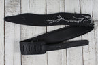 Levy's MG317NL-003 Night Life Series Guitar Strap Glow in the Dark Lightning Bolt