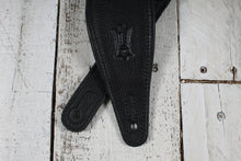 Load image into Gallery viewer, Levy&#39;s MG317NL-003 Night Life Series Guitar Strap Glow in the Dark Lightning Bolt