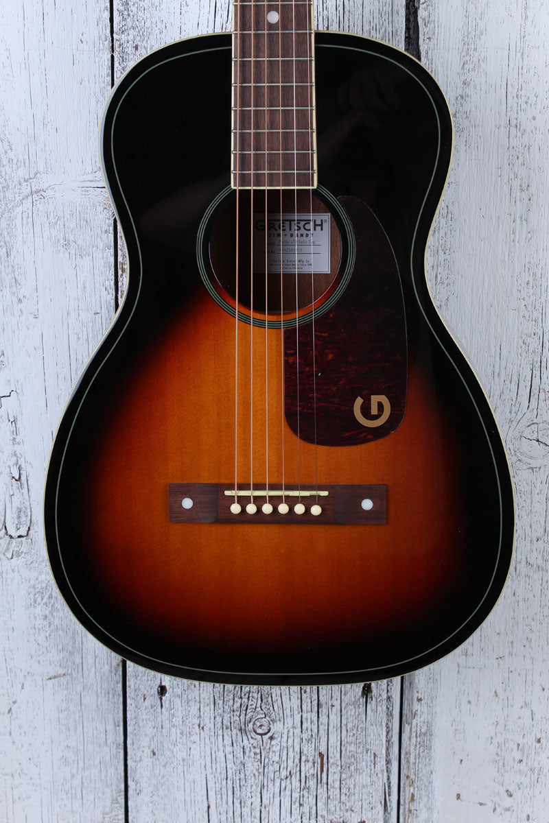 Gretsch Limited Edition Jim Dandy Parlor Solid Top Acoustic Guitar Heritage Burst