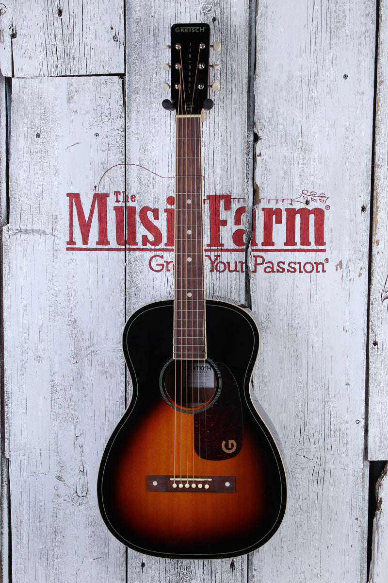 Gretsch Limited Edition Jim Dandy Parlor Solid Top Acoustic Guitar Heritage Burst