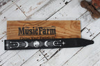 Levy's MG317NL-002 Night Life Series Guitar Strap Glow in the Dark Moon and Stars