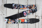 Levy's MP2H-001 2" Wide Polyester Guitar Strap with Tri-Glide Adjustment Horror Classics