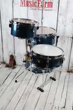 Tama Cocktail Jam CJB46 4 Piece Drum Shell Kit with Snare Drum Indigo Sparkle