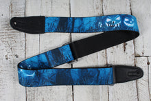 Load image into Gallery viewer, Levy&#39;s MP2H-002 2&quot; Wide Polyester Guitar Strap with Tri-Glide Adjustment Halloween Reaper