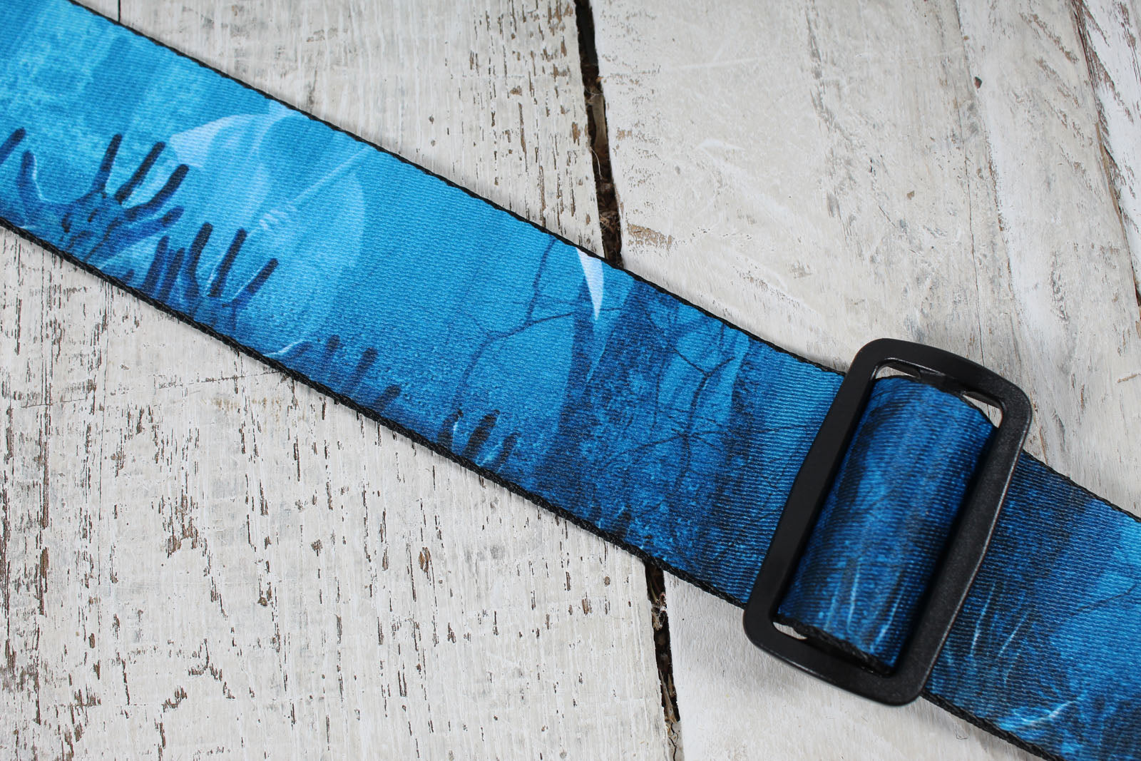 Levy's MP2H-002 2" Wide Polyester Guitar Strap with Tri-Glide Adjustment Halloween Reaper