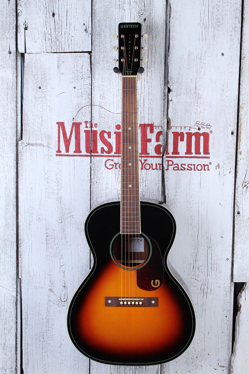 Gretsch Limited Edition Jim Dandy Concert Solid Top Acoustic Guitar Heritage Burst