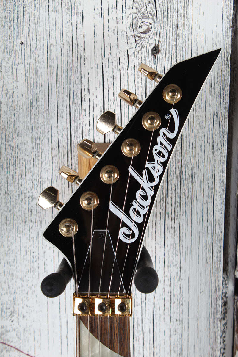 Jackson 2021 X Series Kelly KEX Solid Body Electric Guitar Gloss Black Finish