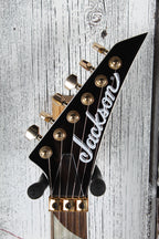 Jackson 2021 X Series Kelly KEX Solid Body Electric Guitar Gloss Black Finish