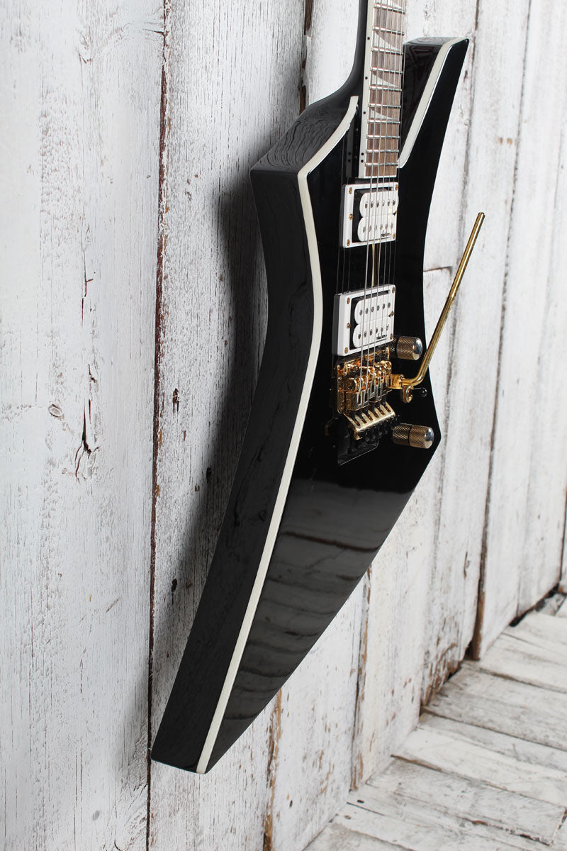 Jackson 2021 X Series Kelly KEX Solid Body Electric Guitar Gloss Black Finish
