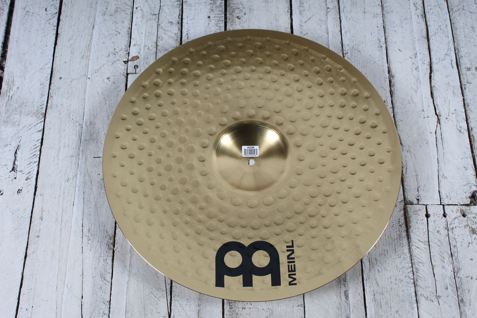 Meinl HCS20R Ride Cymbal 20 Inch HCS Ride Drum Cymbal Traditional Finish