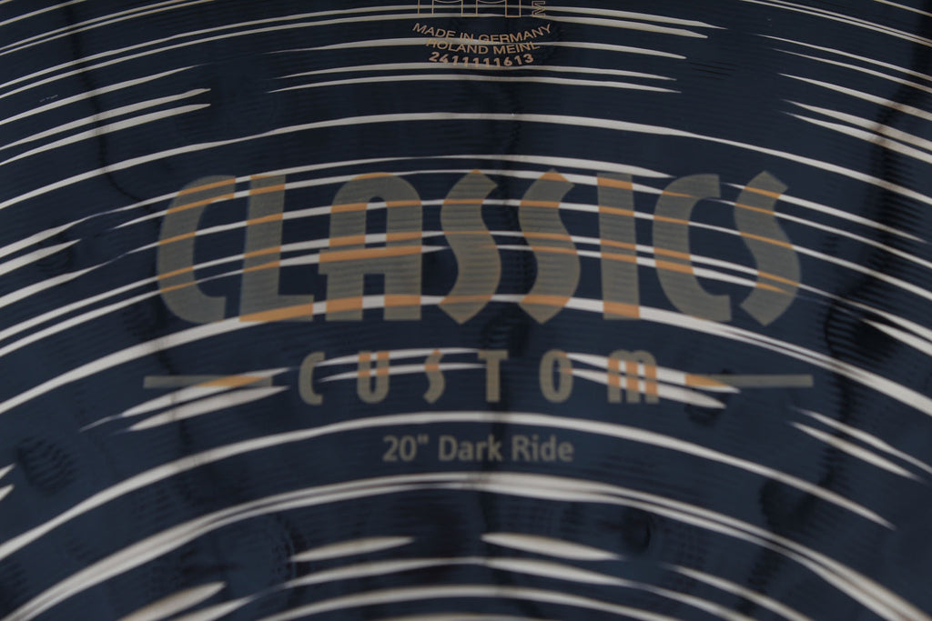 Meinl CC20DAR 20 Inch Classics Custom Dark Ride 20" Ride Drum Cymbal