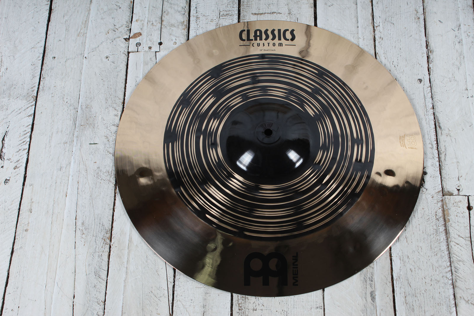 Meinl CC19DUC 19 Inch Classics Custom Dual Crash 19" Crash Drum Cymbal