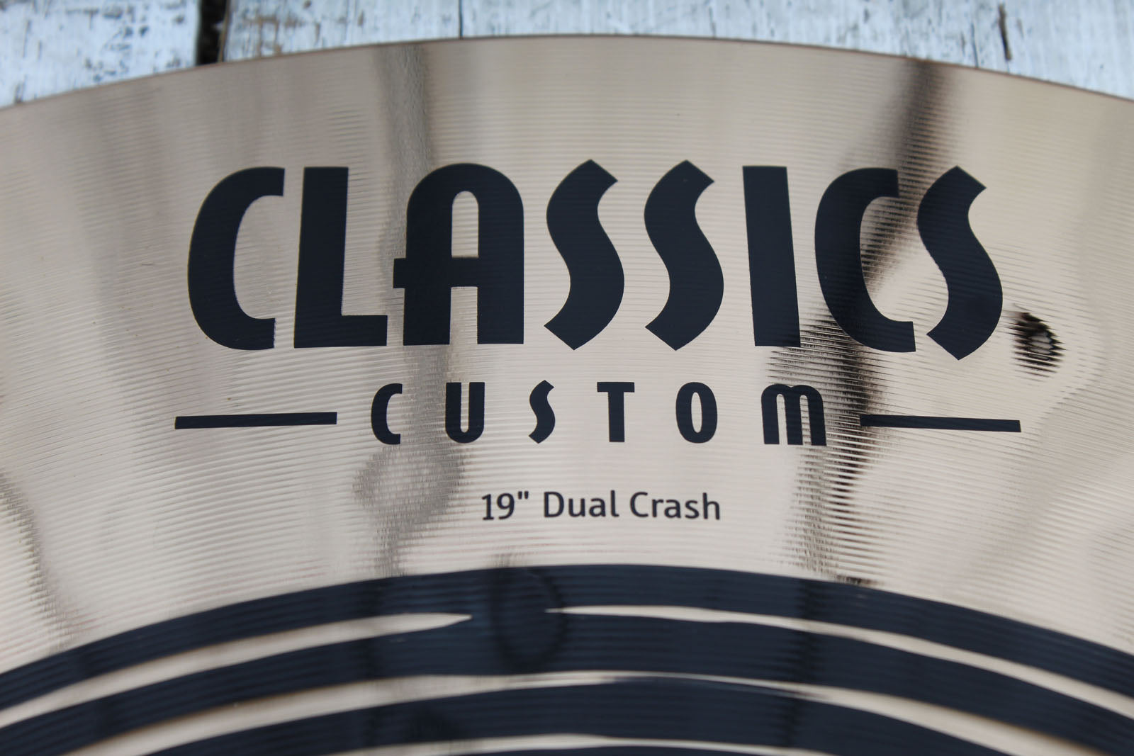 Meinl CC19DUC 19 Inch Classics Custom Dual Crash 19" Crash Drum Cymbal