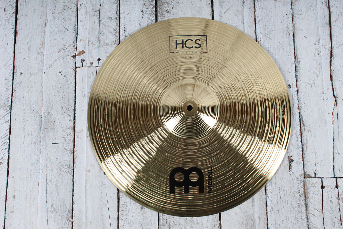 Meinl HCS18C Crash Cymbal 18 Inch HCS Crash Drum Cymbal Traditional Finish Main image
