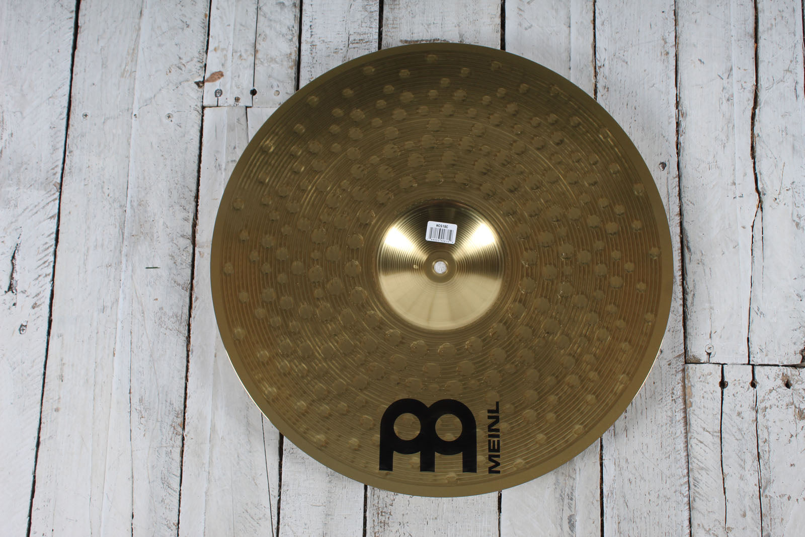 Meinl HCS18C Crash Cymbal 18 Inch HCS Crash Drum Cymbal Traditional Finish