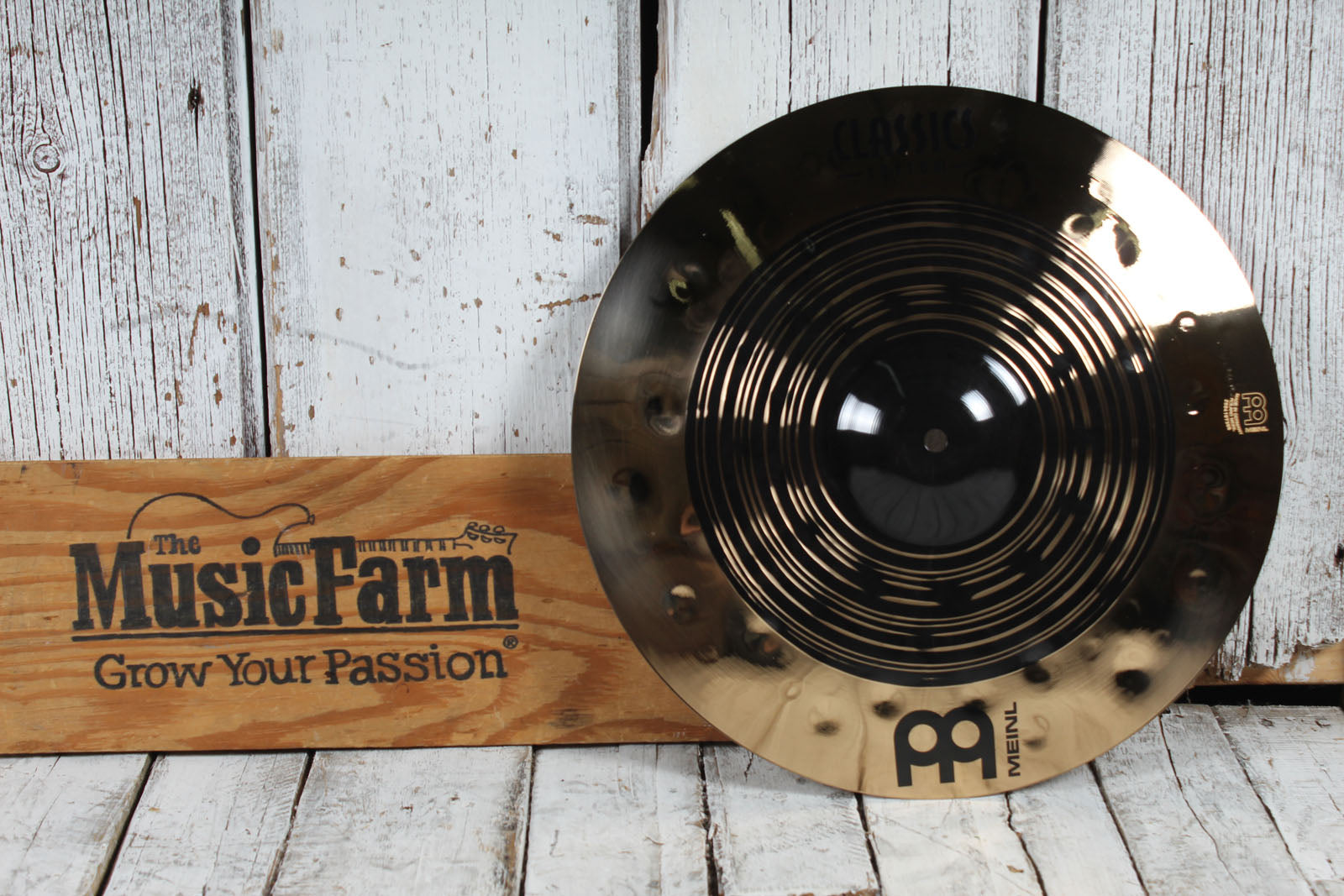 Meinl CC16DUC 16 Inch Classics Custom Dual Crash 16" Crash Drum Cymbal