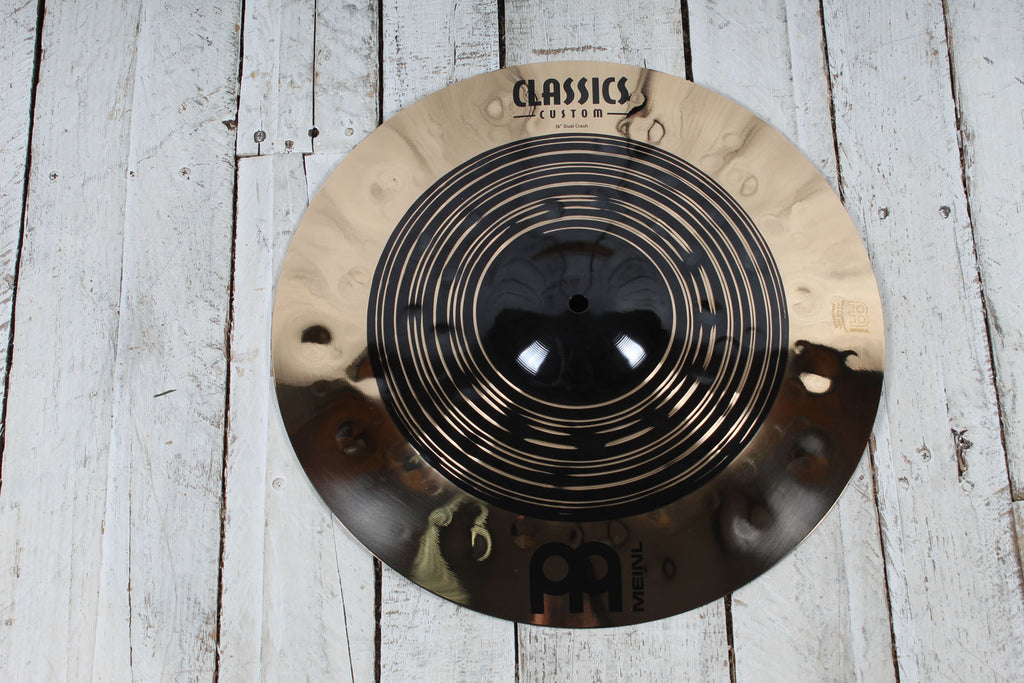 Meinl CC16DUC 16 Inch Classics Custom Dual Crash 16" Crash Drum Cymbal