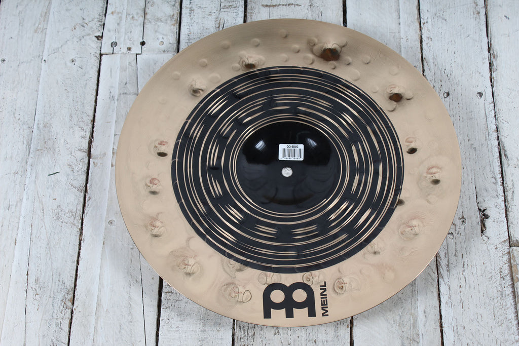 Meinl CC16DUC 16 Inch Classics Custom Dual Crash 16" Crash Drum Cymbal