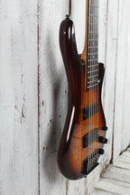 Ibanez Gio GSR206SM 6 String Electric Bass Guitar Charcoal Brown Burst