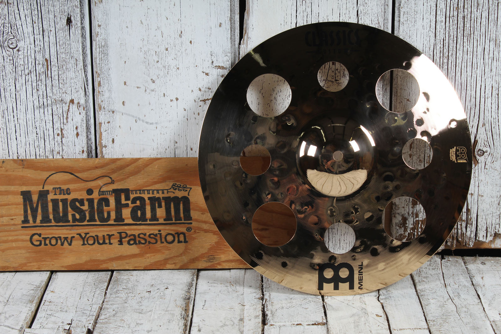 Meinl CC16TRC-B Classics Custom 16 Inch Brilliant Trash Crash Drum Cymbal Secondary image