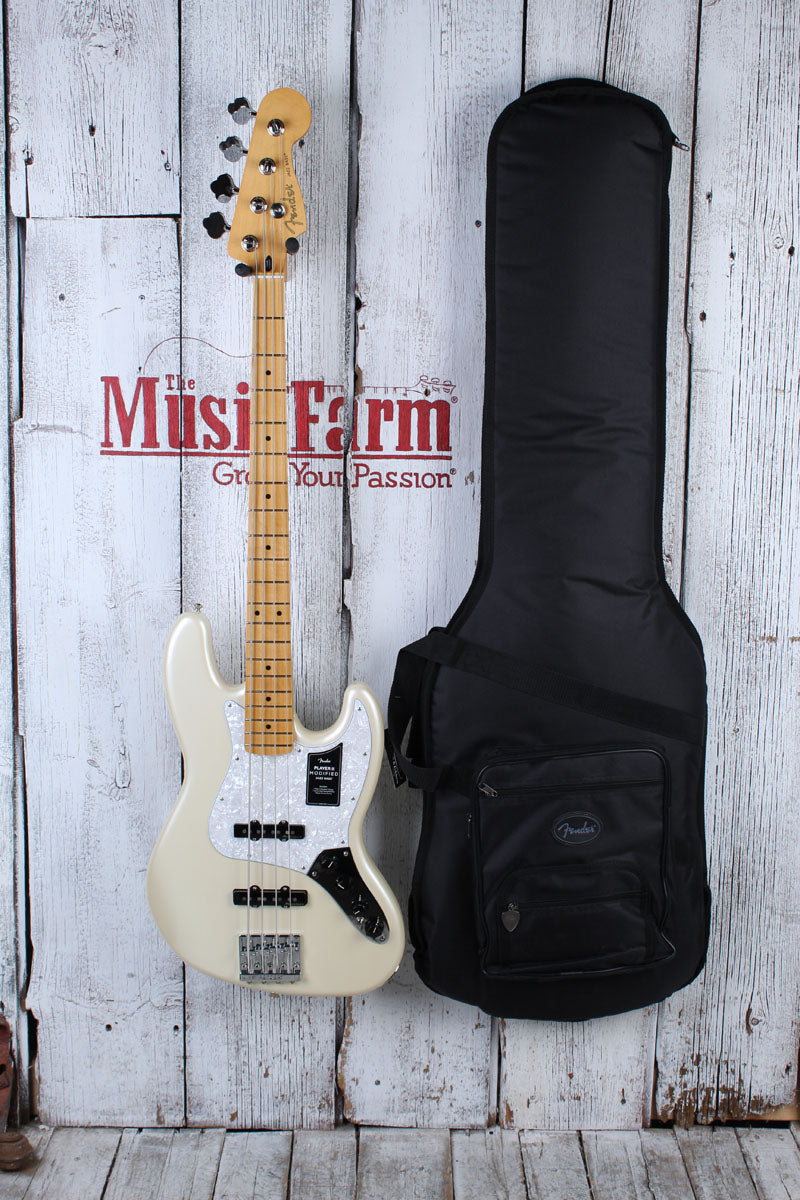 Fender Player II Modified Active Jazz Bass Electric Bass Guitar with Gig Bag