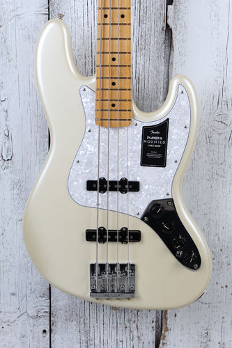 Fender Player II Modified Active Jazz Bass Electric Bass Guitar with Gig Bag