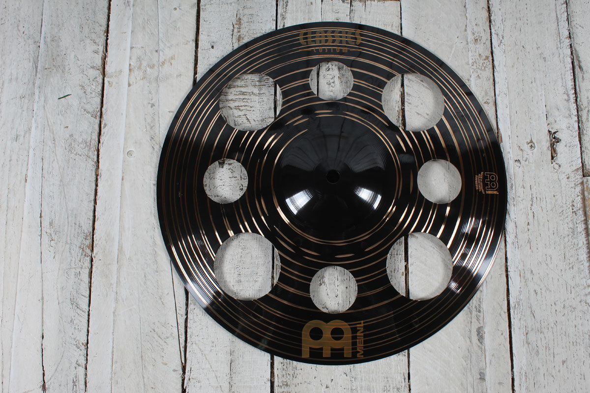 Meinl CC14DATRC Customs Classic Dark Trash Crash Cymbal 14 Inch Crash Cymbal Main image