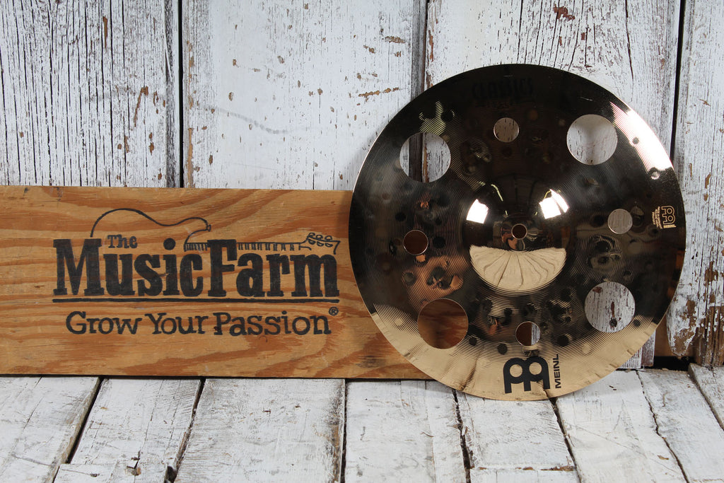 Meinl CC12TRS-B 12 Inch Trash Splash Cymbal 12" Splash Drum Cymbal Brilliant