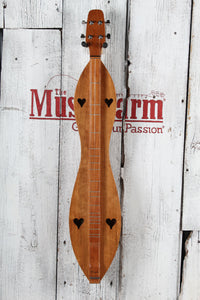 McSpadden Standard Dulcimer 4 String Flathead Hourglass Dulcimer with Gig Bag