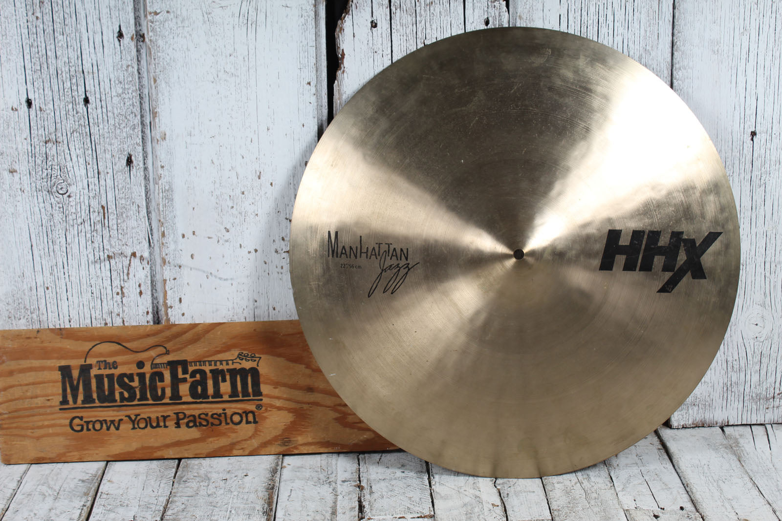 Sabian HHX Series 22 Inch Manhattan Jazz Ride Cymbal 22" Jazz Ride Drum Cymbal