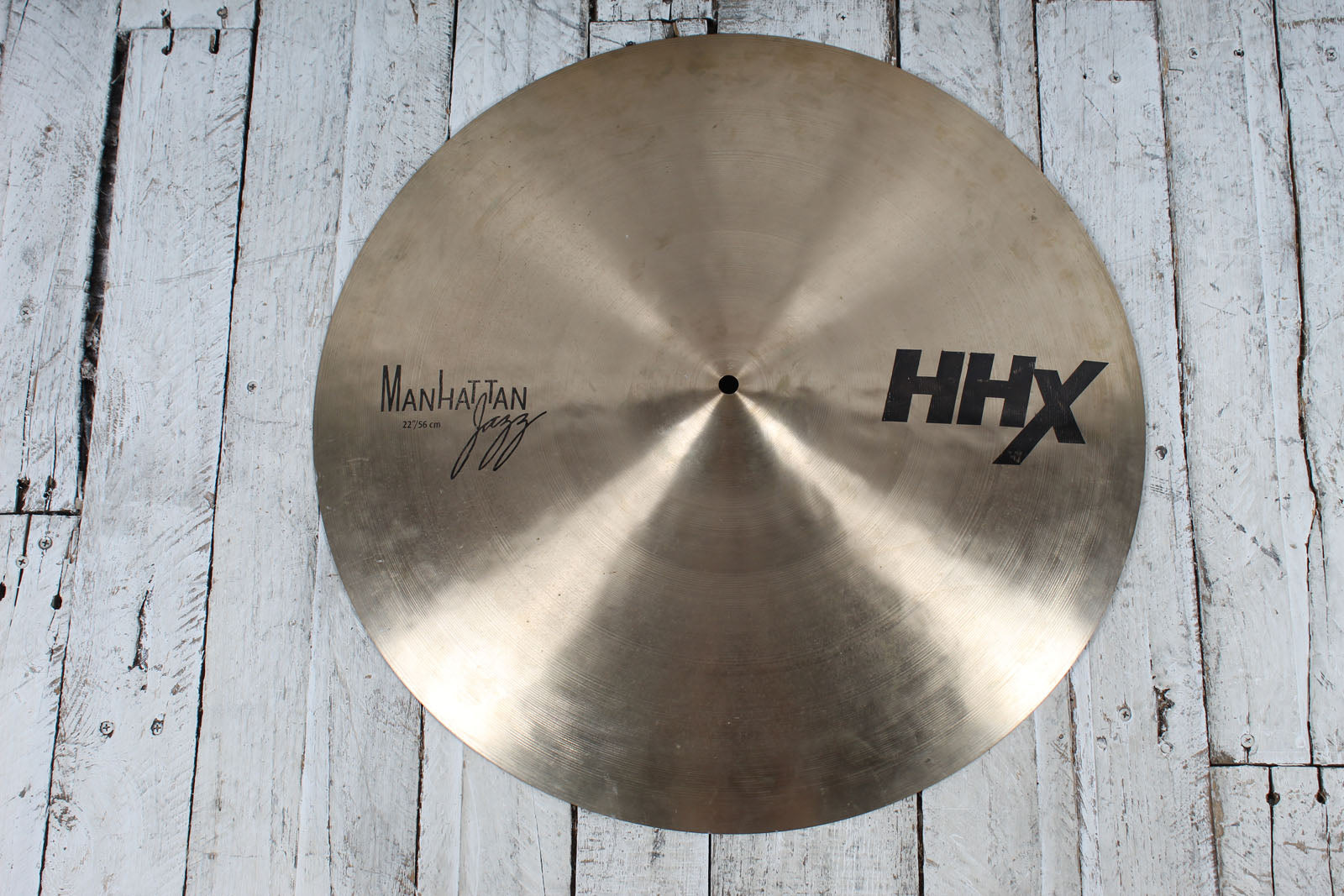 Sabian HHX Series 22 Inch Manhattan Jazz Ride Cymbal 22" Jazz Ride Drum Cymbal
