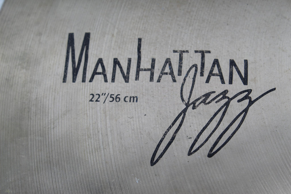 Sabian HHX Series 22 Inch Manhattan Jazz Ride Cymbal 22" Jazz Ride Drum Cymbal
