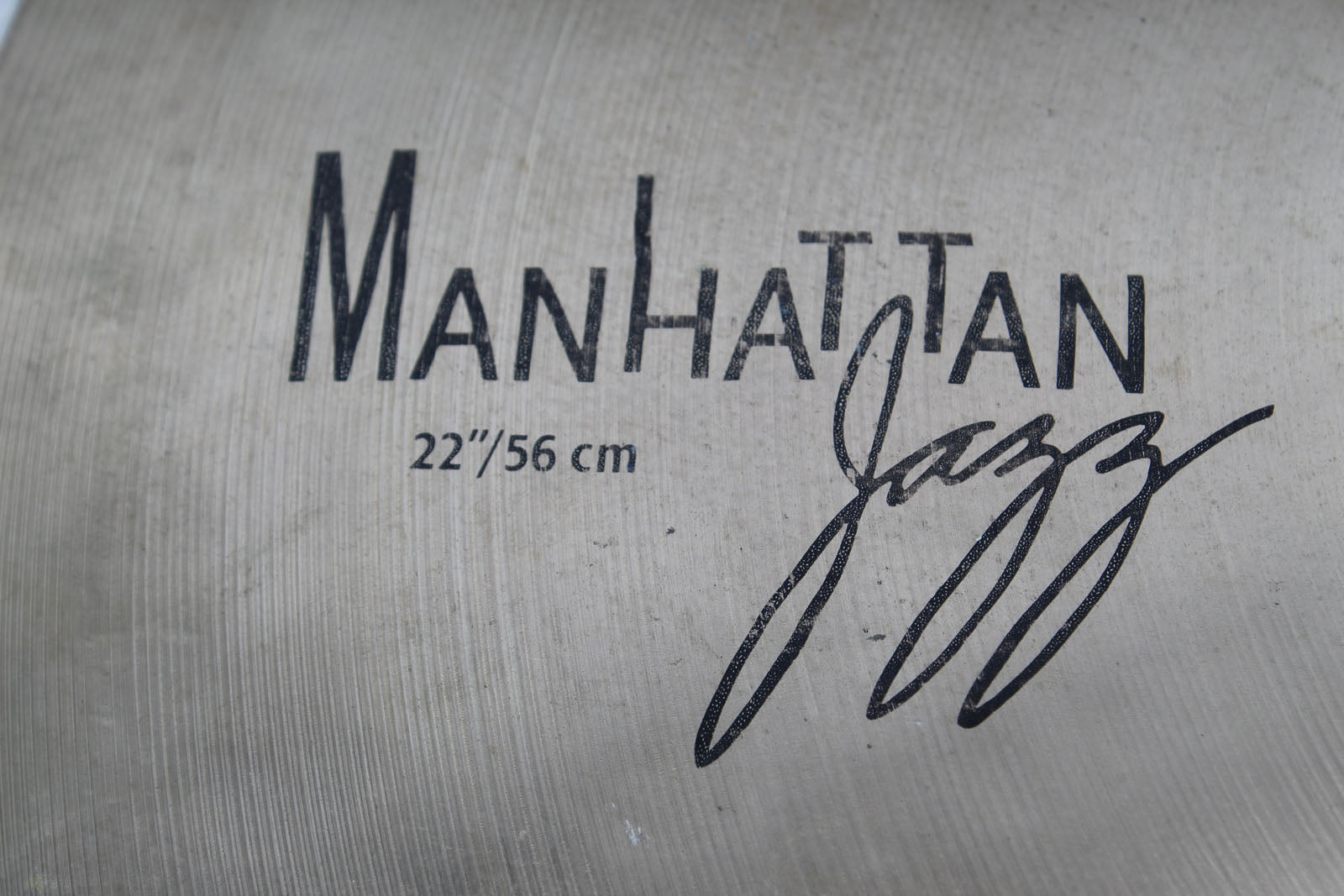 Sabian HHX Series 22 Inch Manhattan Jazz Ride Cymbal 22" Jazz Ride Drum Cymbal