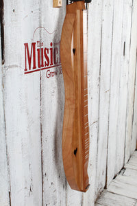 McSpadden Standard Dulcimer 4 String Flathead Hourglass Dulcimer with Gig Bag