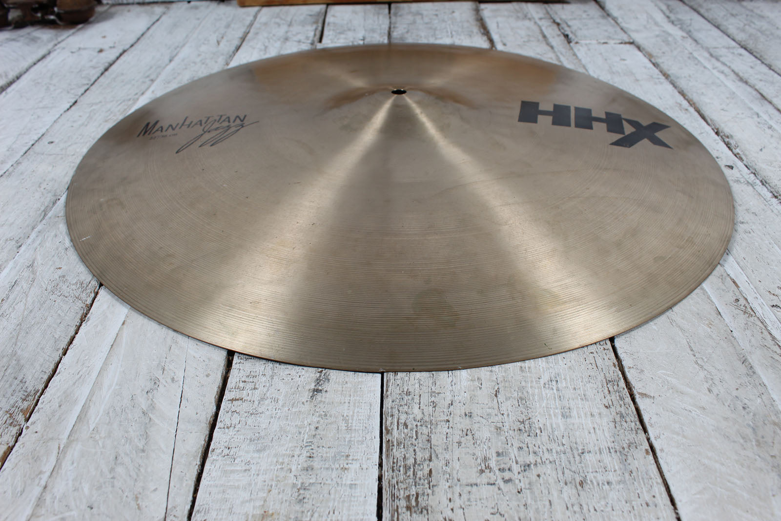 Sabian HHX Series 22 Inch Manhattan Jazz Ride Cymbal 22" Jazz Ride Drum Cymbal