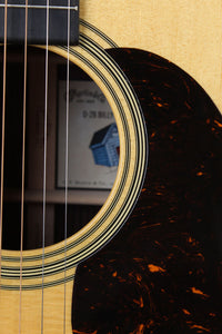 Martin D-28 Billy Strings Signature Acoustic Guitar Natural with Hardshell Case