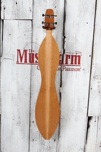 McSpadden Standard Dulcimer 4 String Flathead Hourglass Dulcimer with Gig Bag