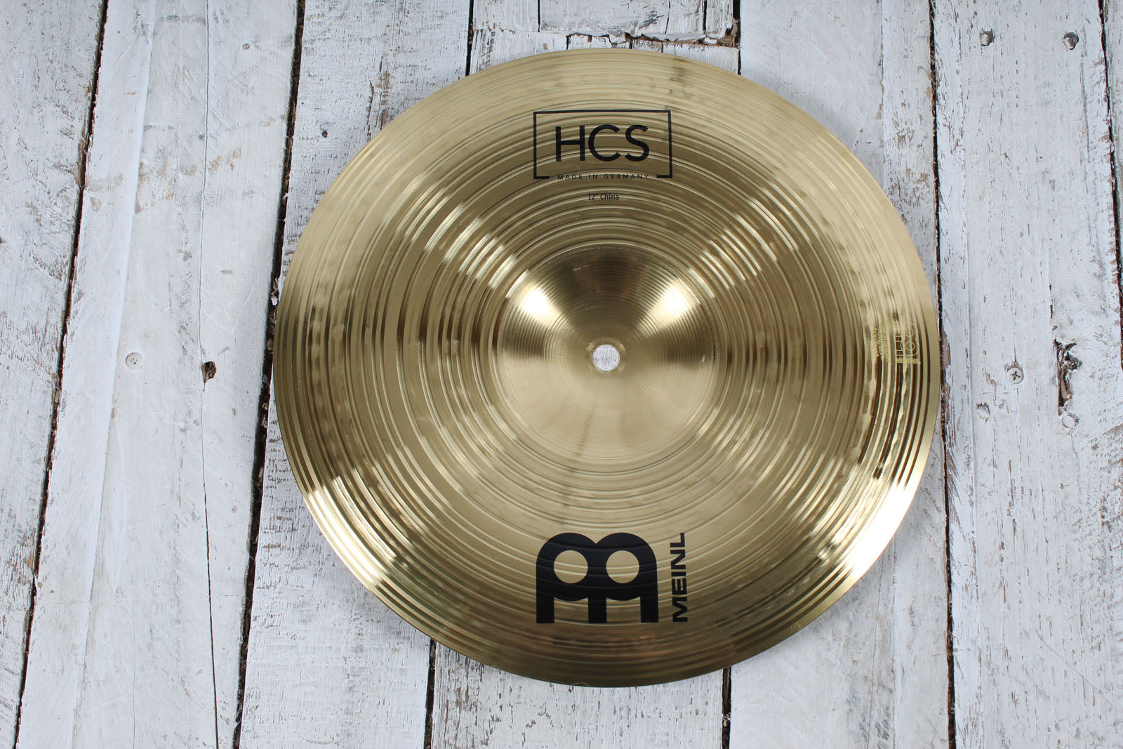 Meinl HCS12CH China Cymbal 12 Inch HCS China Drum Cymbal Traditional Finish