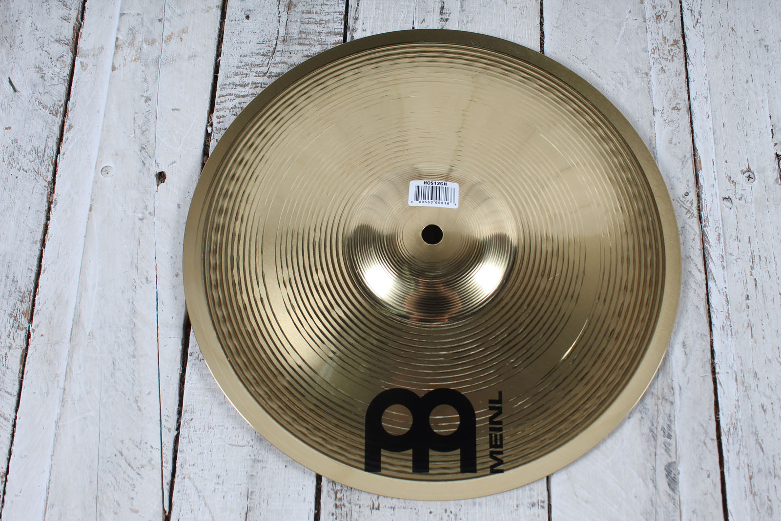 Meinl HCS12CH China Cymbal 12 Inch HCS China Drum Cymbal Traditional Finish