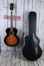 Load image into Gallery viewer, Epiphone 2022 El Capitan J-200 Studio Bass Acoustic Electric Bass Guitar w Case